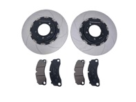 Floating brake disc and pad kit FRONT. Porsche 991 GT3 / 981 GT4 / 718 GT4 / 718 Spyder - 98135140581, 98135140681, 98135140580, 98135140680, 99135140581, 99135140681, 99135194782, 99135194783, 99135194784, 9GT698151G, 99135194781 - 9M9GT615301N, 9M99135194784